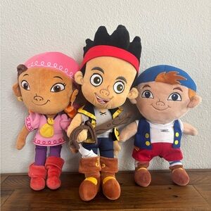 Jake and the Neverland Pirates and friends.